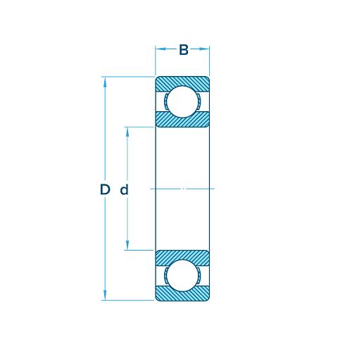 Подшипник SKF 6232